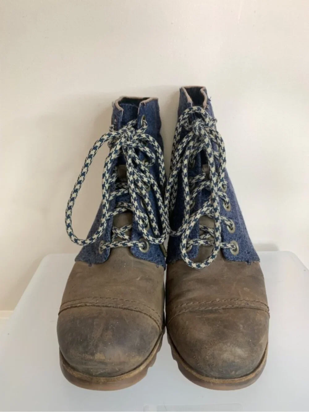 Sorel 1964 Premium Wedge Casual Boot Saddle Medium 8.5